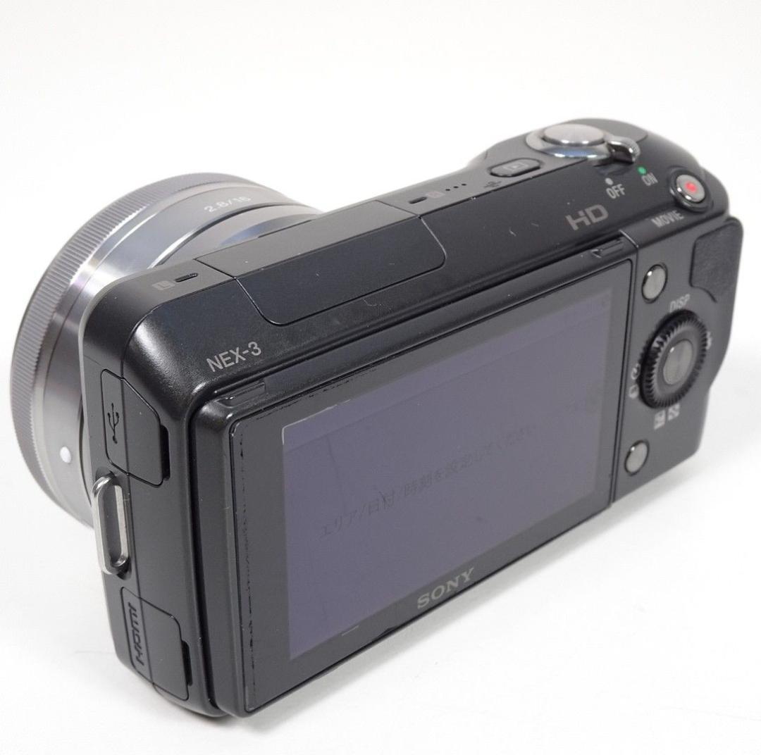 SONY NEX-3D ダブルレンズセット ブラツク 箱付 動作品