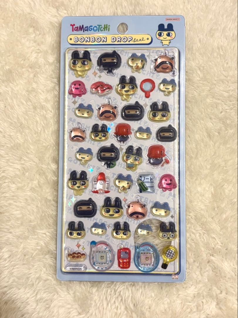たまごっち　ボンボンドロップシール　みみっち　めめっち　くちぱっち　まめっち