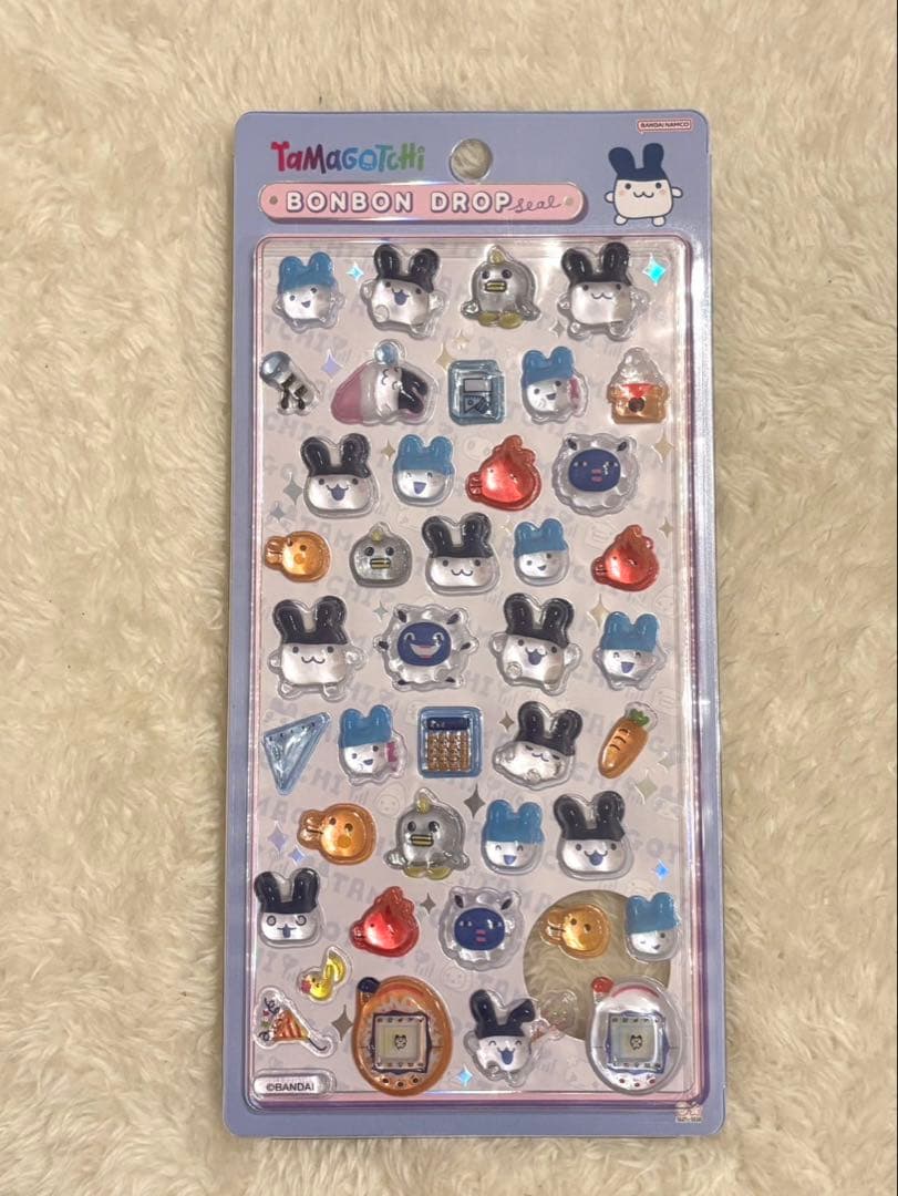 たまごっち　ボンボンドロップシール　みみっち　めめっち　くちぱっち　まめっち
