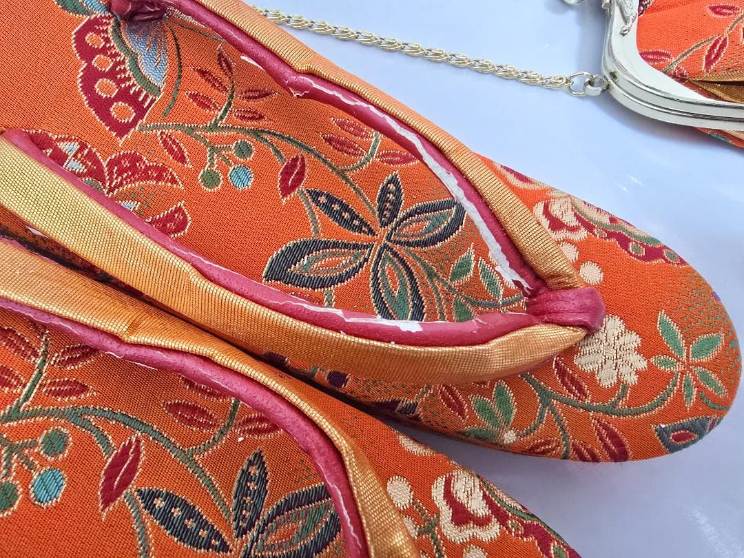 七五三　7歳　 正絹　着物　セット　女の子 c91