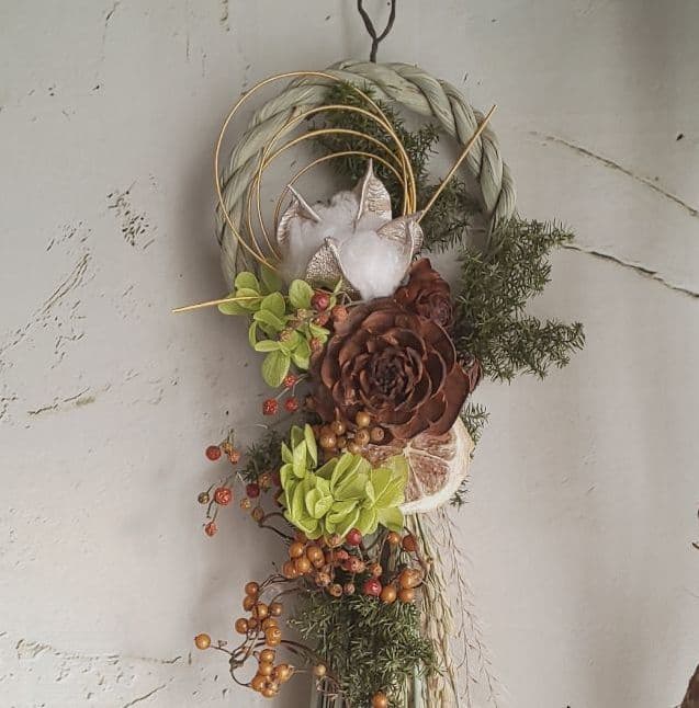 専用✨迎春2022✨正月飾り コットン  (ドライ)