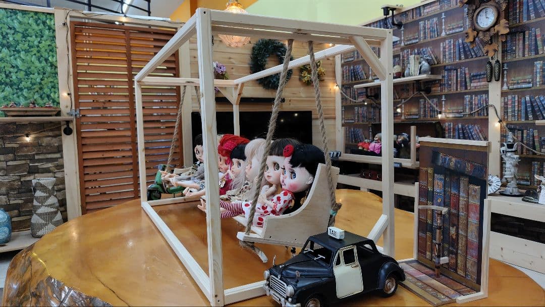 オーダーメイド ブライスドール アイシードール (7人用) ブランコ