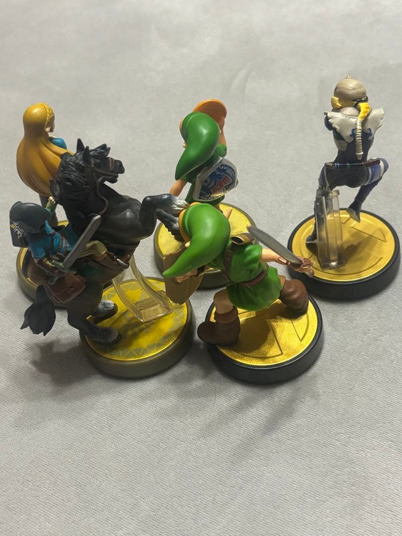 amiibo ゼルダの伝説 5体