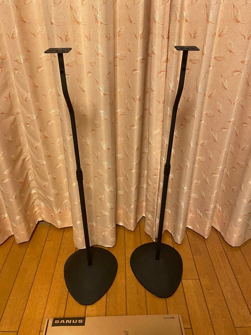 スピーカー　スタンド SANUS 高さ調節可能