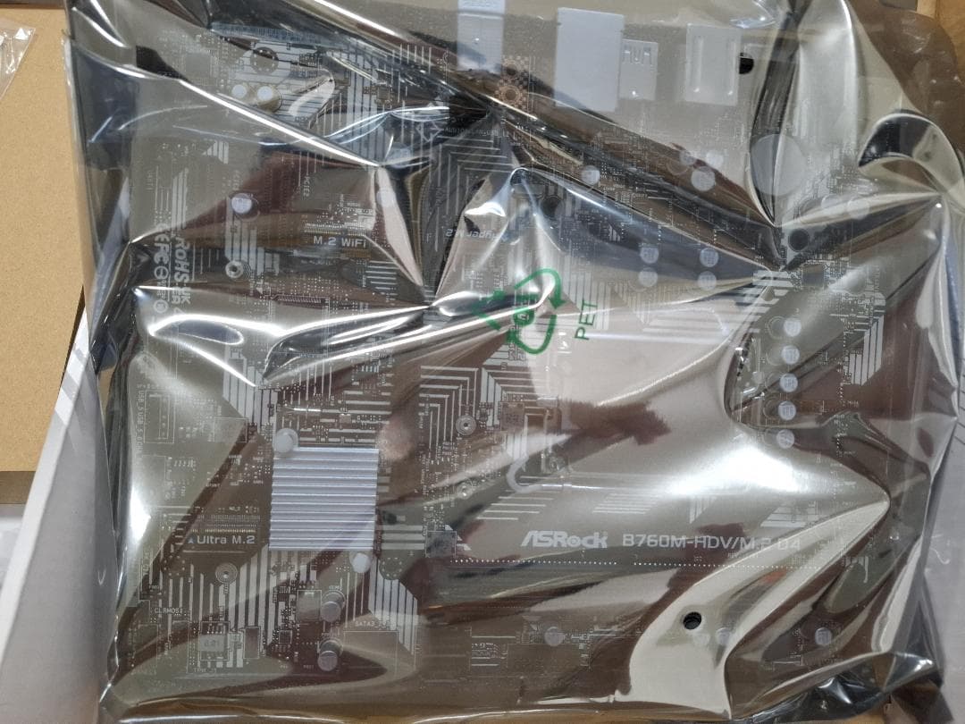 新品未使用 ASRock B760M-HDV/M.2 D4 マザーボード