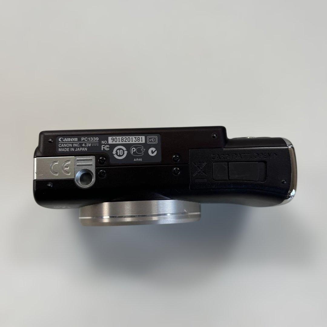 【美品】Canon キヤノン PowerShot SX200IS ブラック