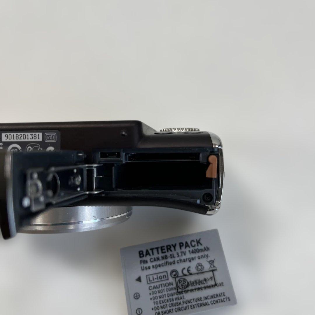 【美品】Canon キヤノン PowerShot SX200IS ブラック