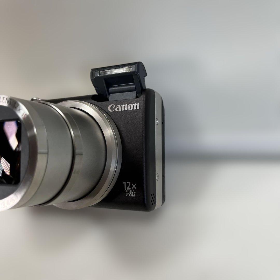 【美品】Canon キヤノン PowerShot SX200IS ブラック