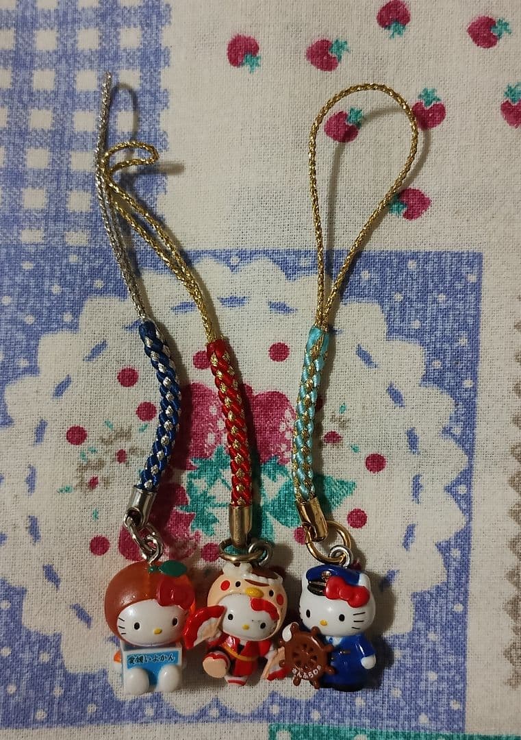ハローキティ ご当地 ストラップ ボールペン まとめ売り 根付け