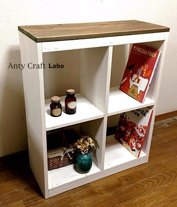 【引取可能】オープンラック 収納棚 本棚 飾り棚 幅64cm サイズオーダー可