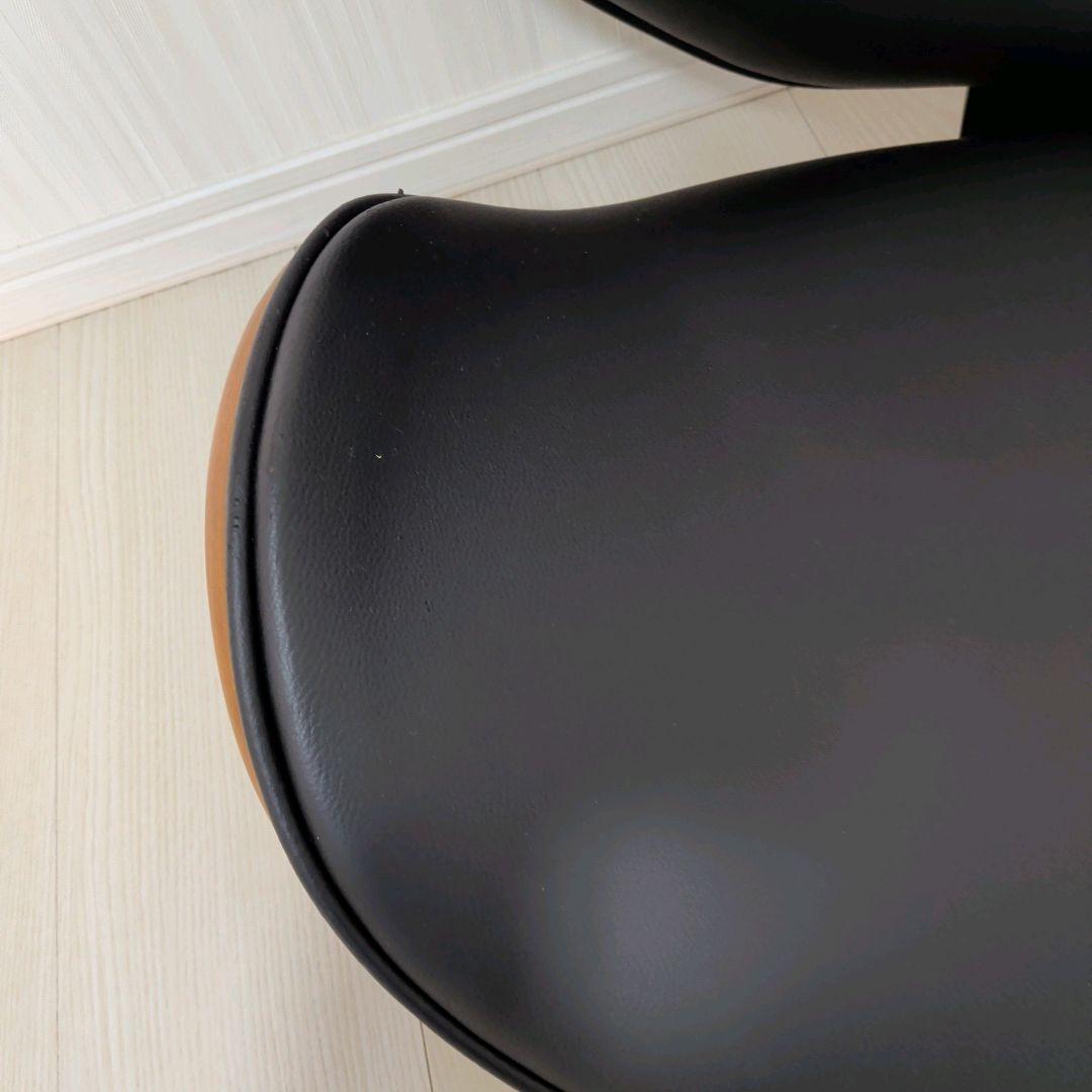 【美品】DORIS ドリス 座椅子 回転座椅子 ラウンジチェア 木目柄