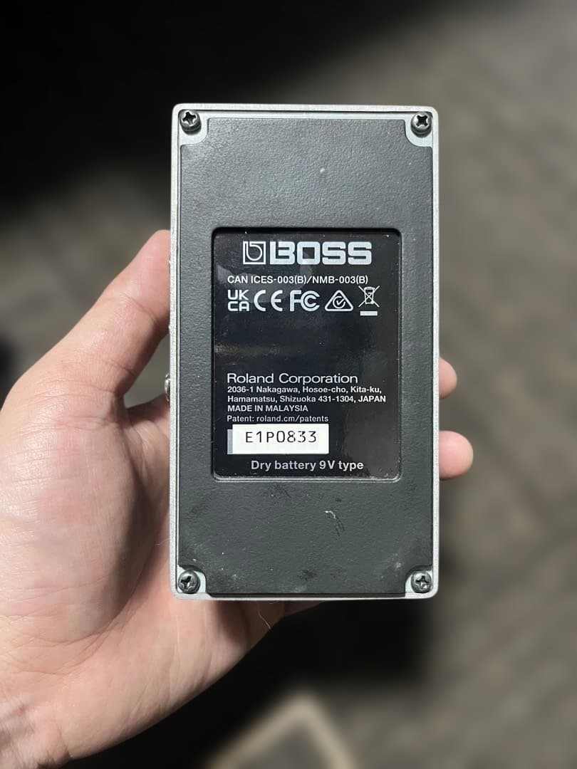 BOSS リバーブエフェクター RV-6