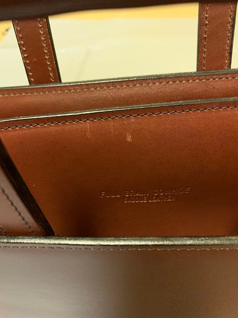 米国製シュレジンジャー　ビジネスバッグ　濃茶