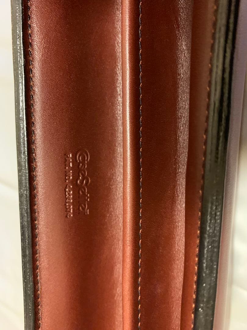 米国製シュレジンジャー　ビジネスバッグ　濃茶