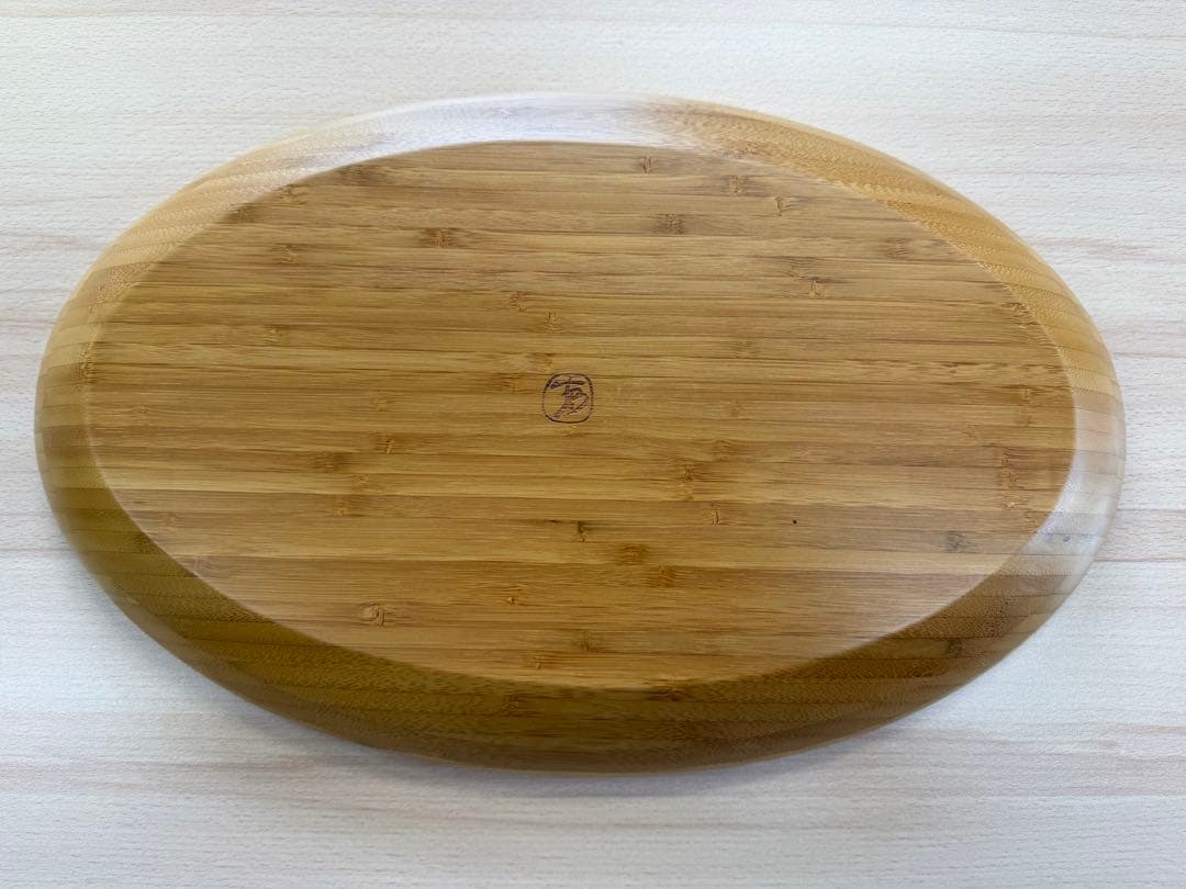 バンブー製 大型オーバルプレート