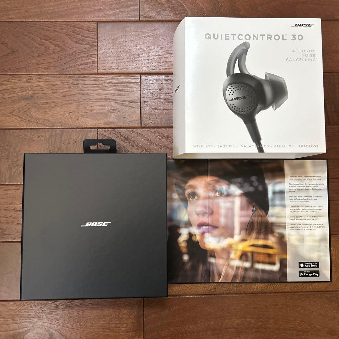 美品　Bose QuietControl 30 ワイヤレスイヤホン