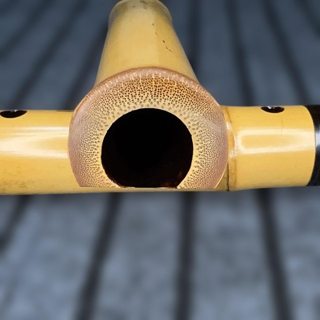 尺八 一尺八寸管 銘有り 本管