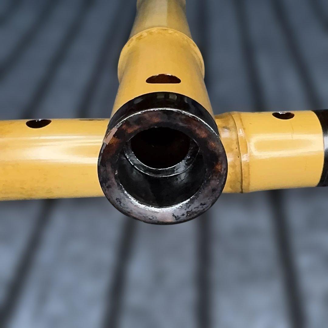 尺八 一尺八寸管 銘有り 本管