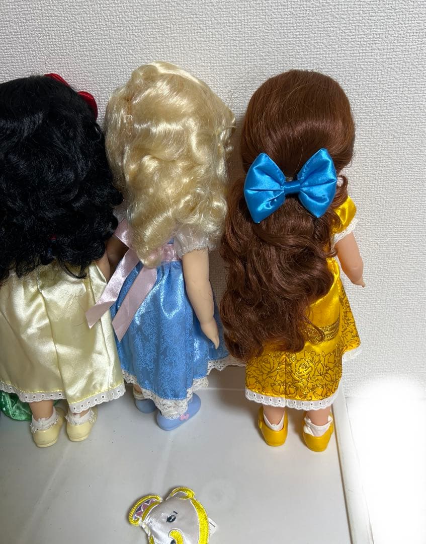 アニメータードール人形（ベル、シンデレラ、アリエル、白雪姫）