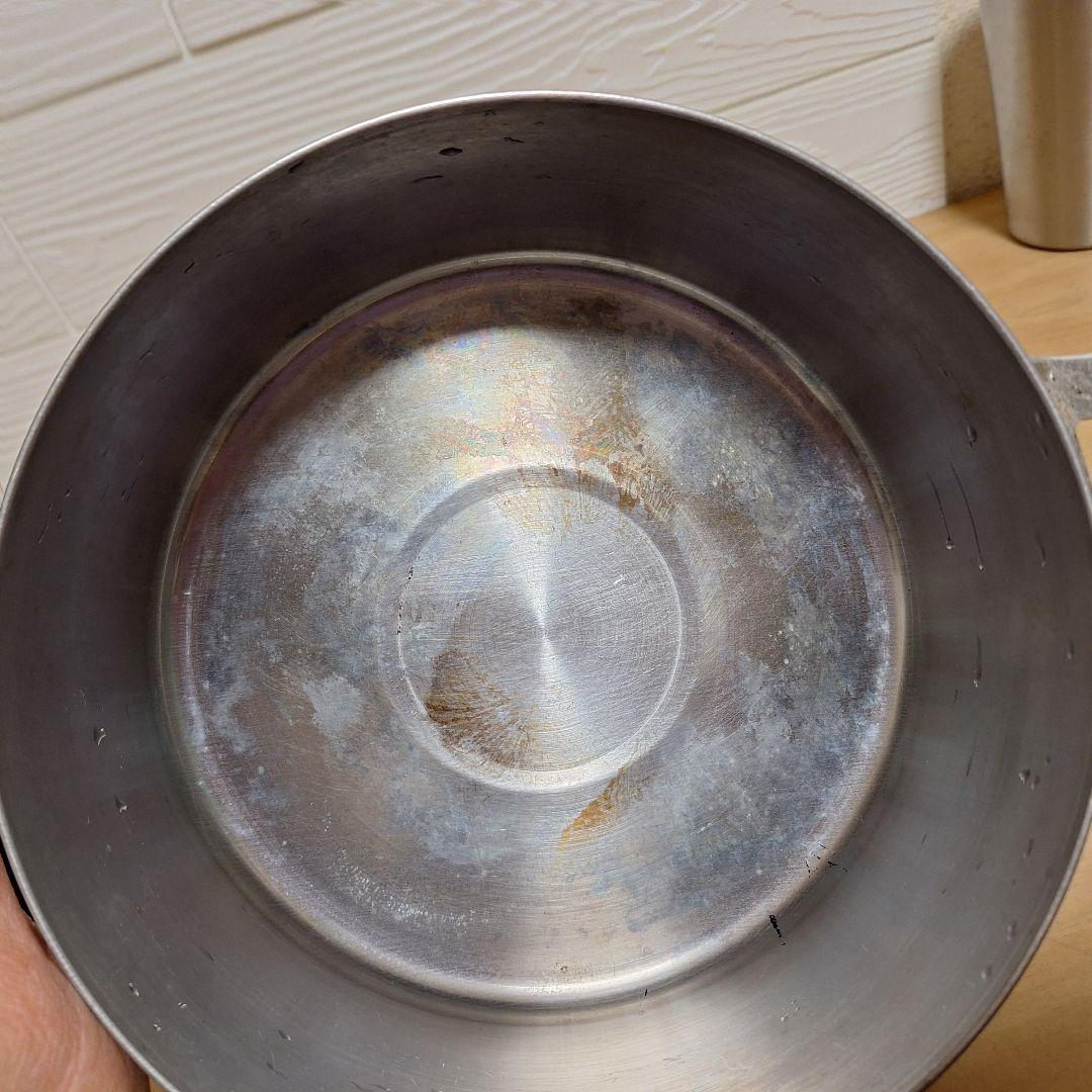 ステンレス鍋 3点セット 入れ子式 スタッキング収納可能（20cm他）IH対応