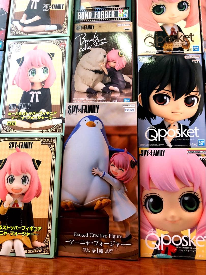 【新品未開封】スパイファミリー フィギュア まとめ売り46個セット