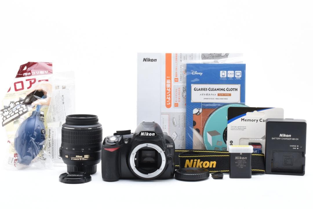 ❤️初心者でも本格的に❤️Nikon D3100❤️説明書つき❤️