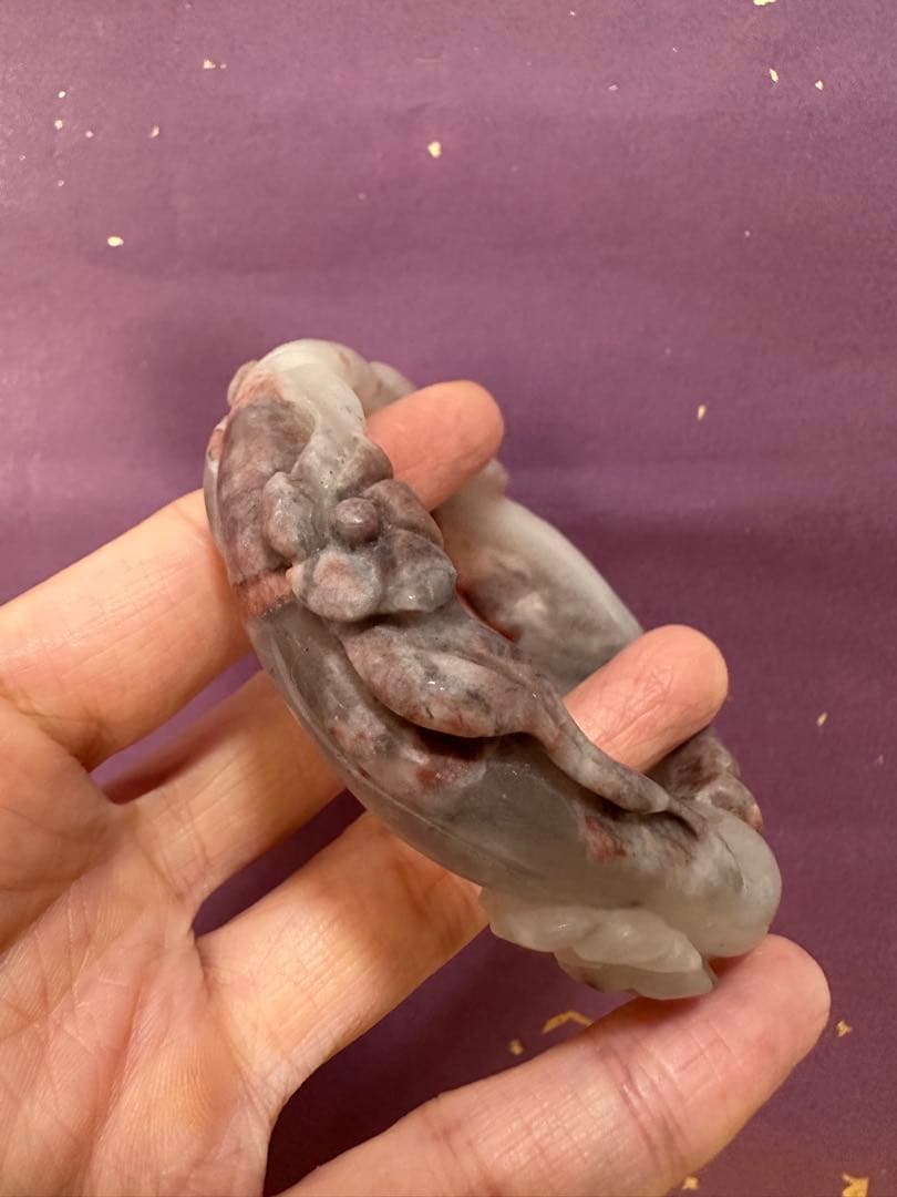 梅朶朶バングル　シャー太翠桜原石バングル