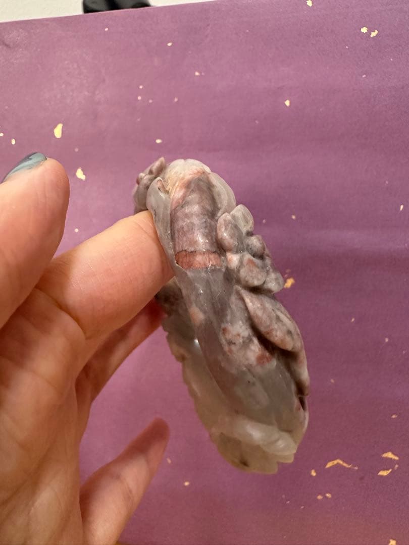 梅朶朶バングル　シャー太翠桜原石バングル