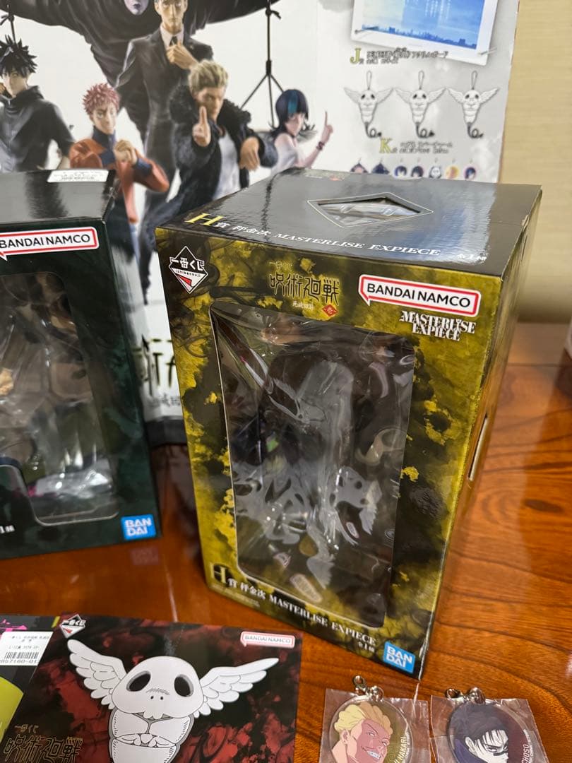 一番くじ　呪術廻戦　死滅回游　ラストワン賞　H賞K賞L賞M賞セットおまけ販促品