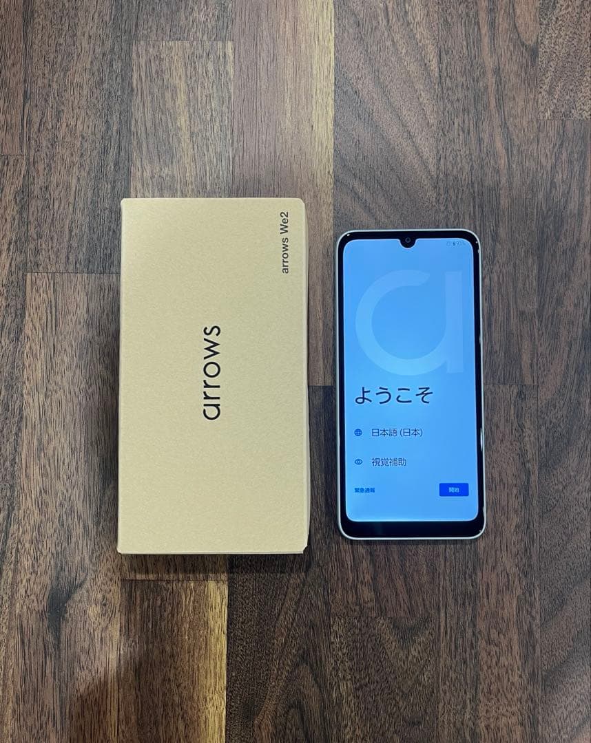 arrows We2 64GB ライトブルー 本体