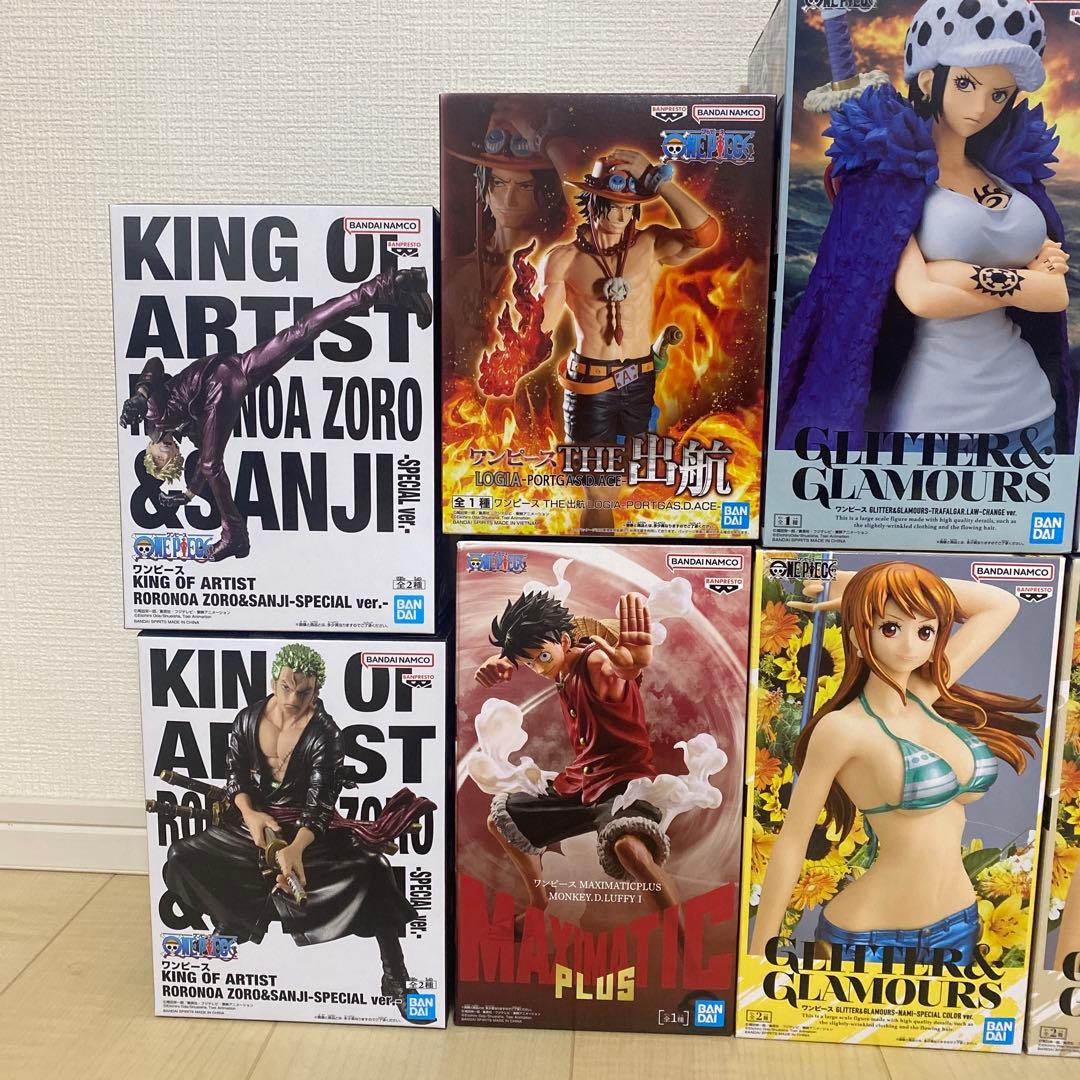 ワンピースプライズフィギュア まとめ売り14体セット