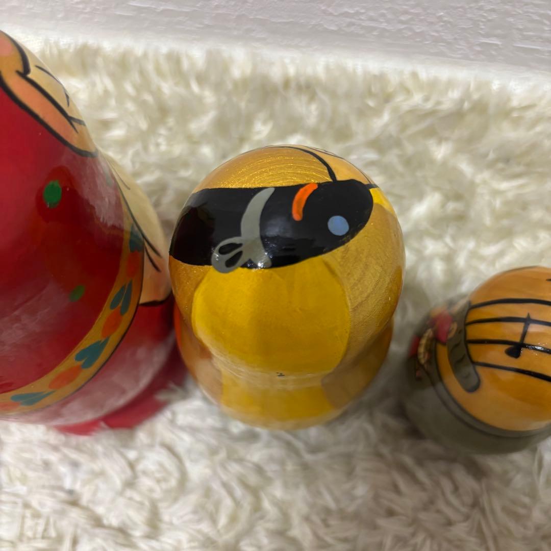 希少品　アルベロベロ ブタさんマトリョーシカ　インテリア小物