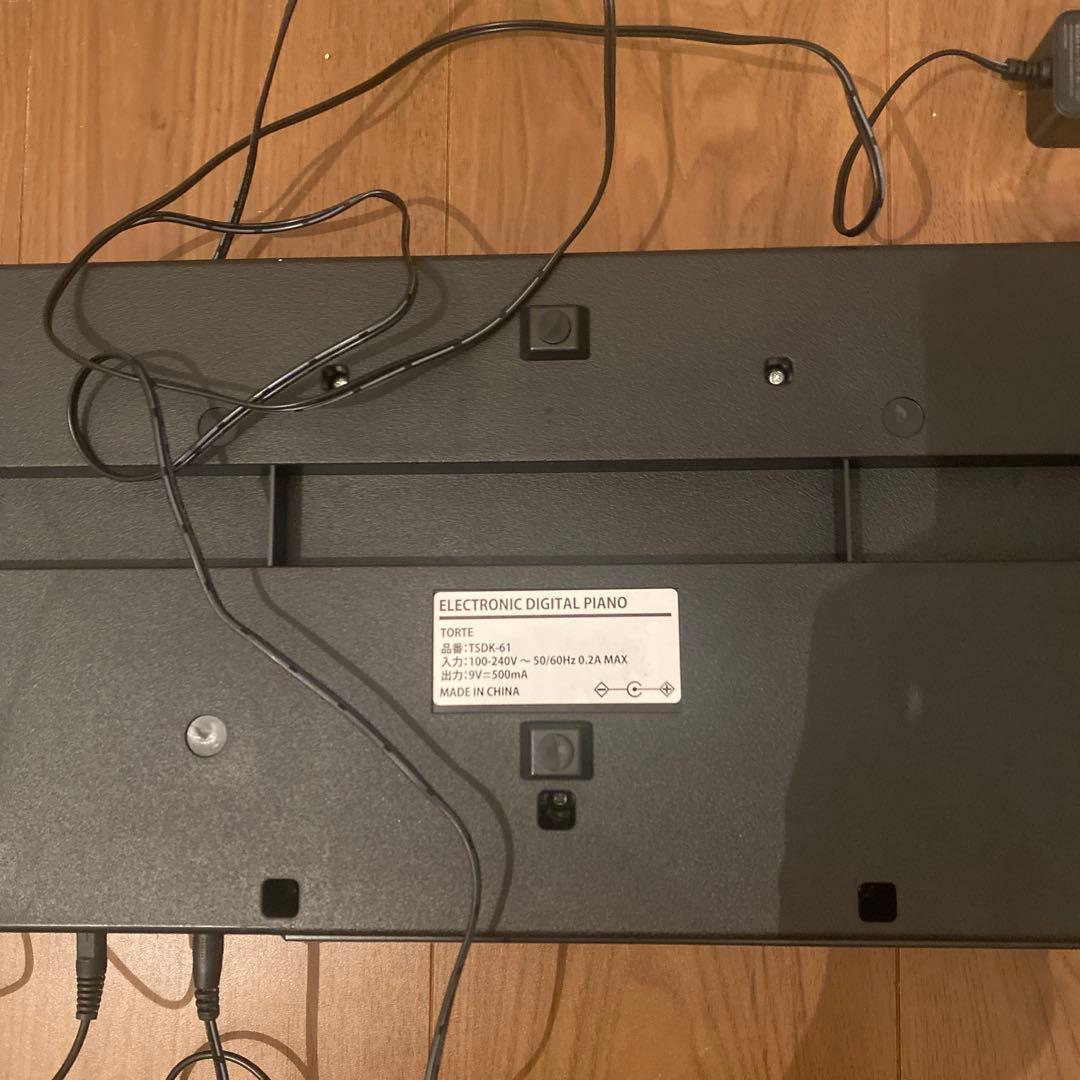 【送料無料】TORTE 電子キーボード　TSDK-61