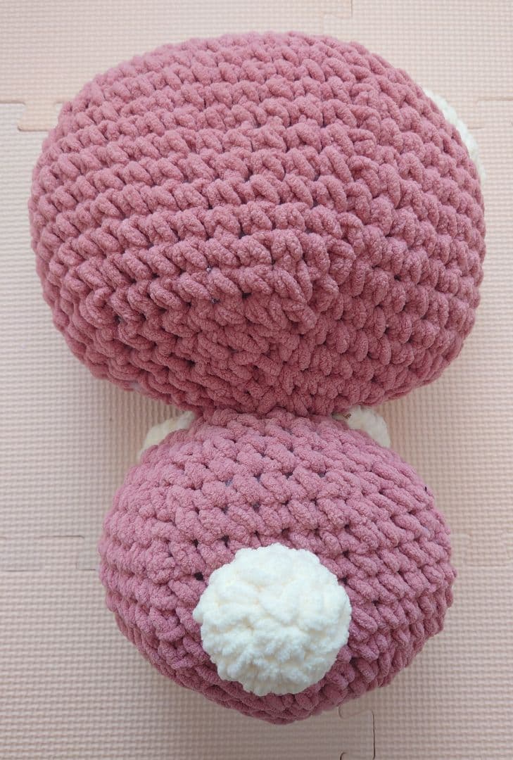 手編みパステルあみぐるみ 約３０cmから50cm