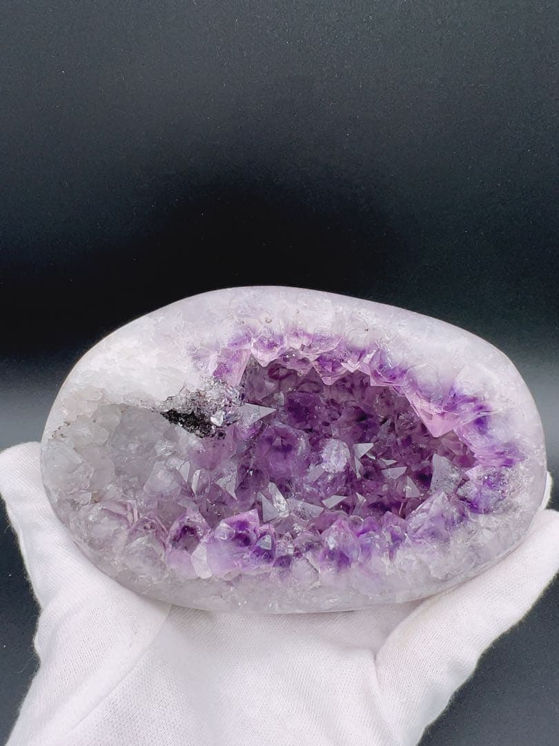 105 高品質アメジストドーム クラスター ブラジル産 パワーストーン