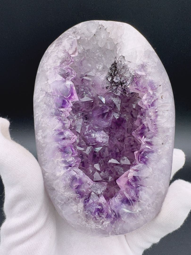 105 高品質アメジストドーム クラスター ブラジル産 パワーストーン