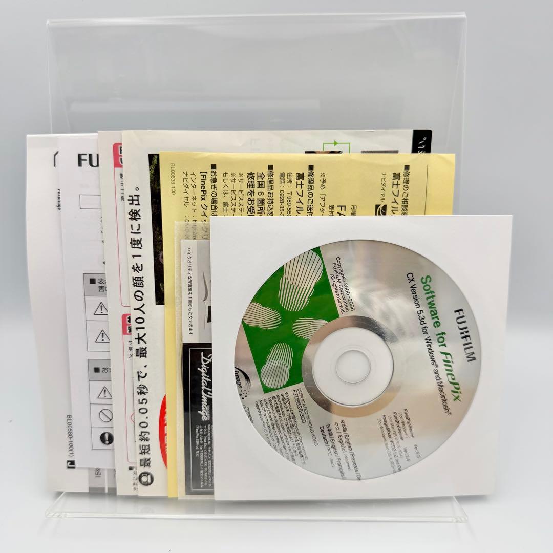 【極美品】FUJIFILM FinePix F31fd 箱付属品多数 シルバー