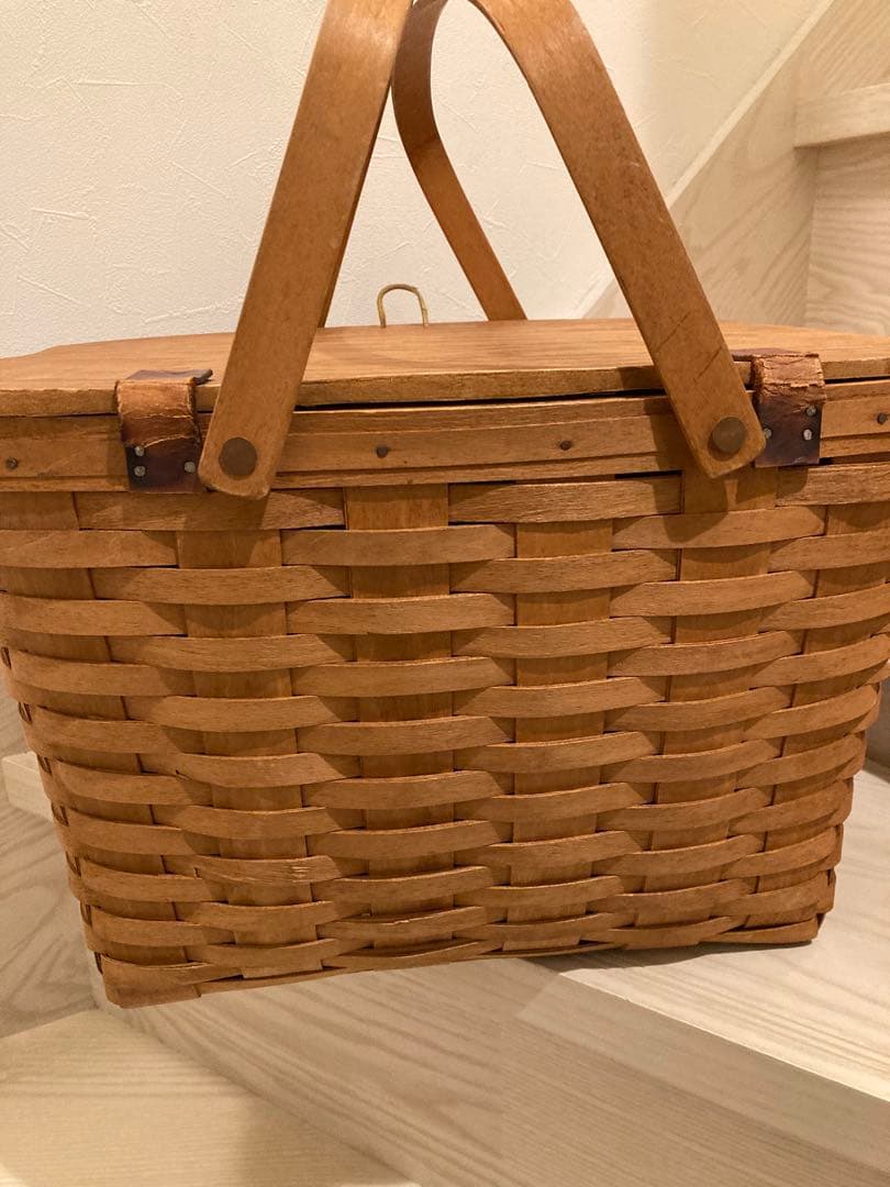 Longaberger ロンガバーガー ピクニックバスケット カゴ
