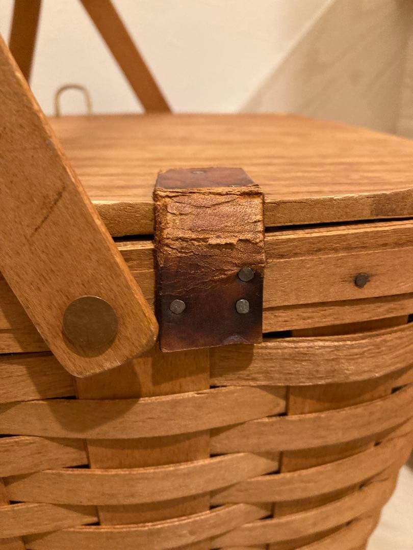 Longaberger ロンガバーガー ピクニックバスケット カゴ