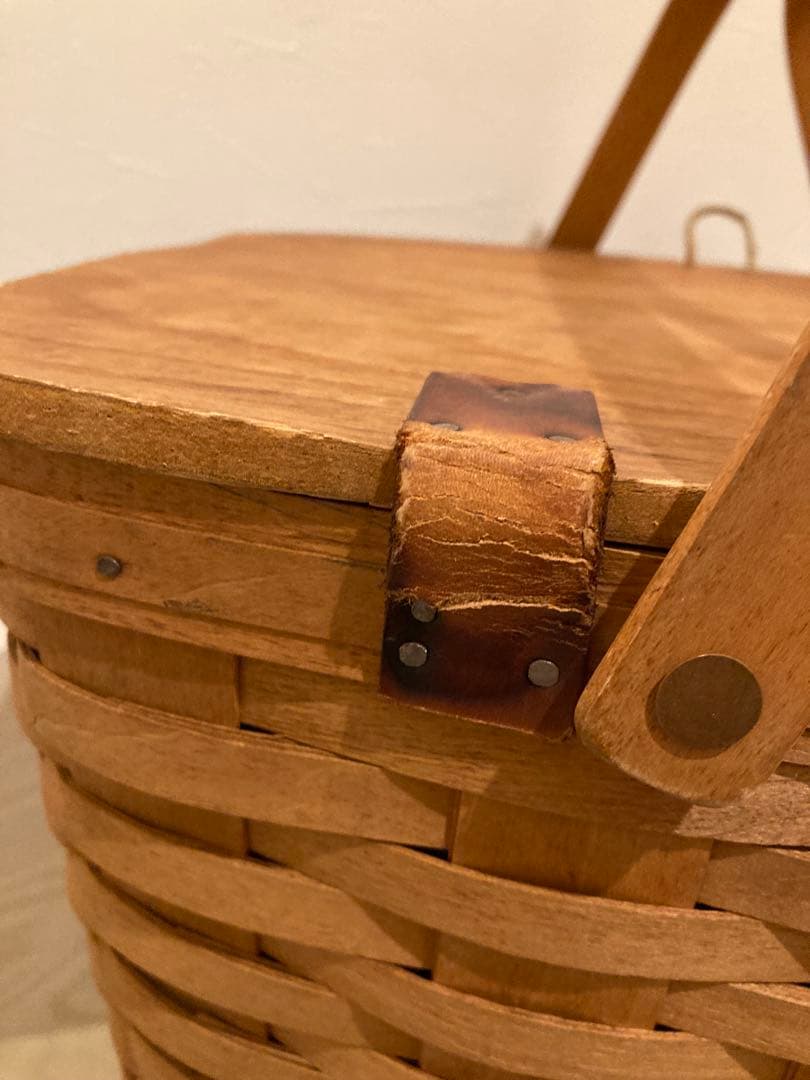 Longaberger ロンガバーガー ピクニックバスケット カゴ