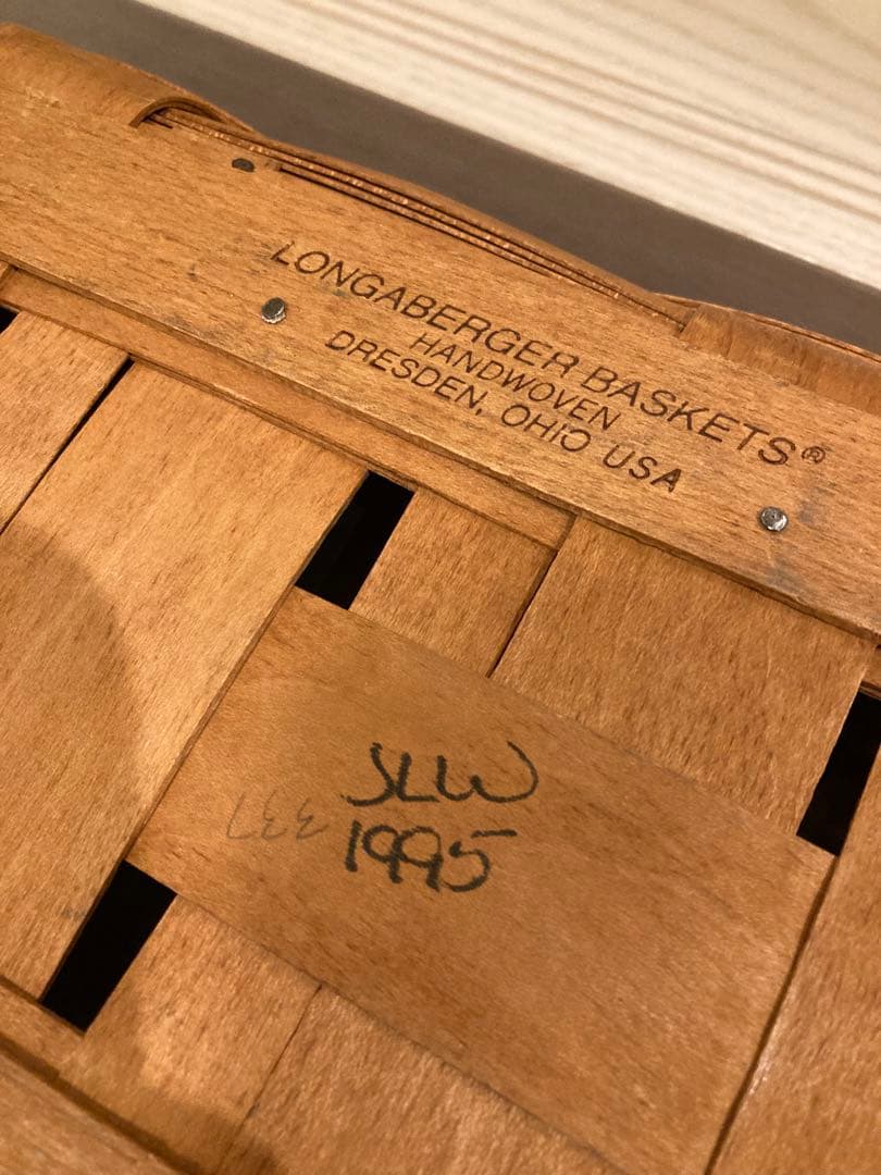 Longaberger ロンガバーガー ピクニックバスケット カゴ