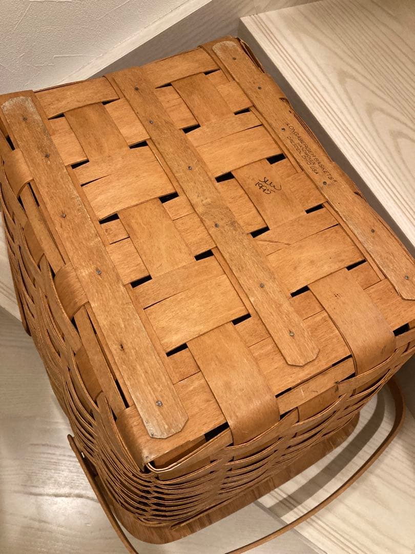 Longaberger ロンガバーガー ピクニックバスケット カゴ