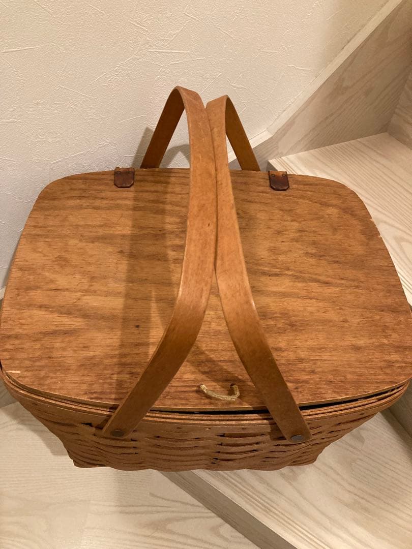 Longaberger ロンガバーガー ピクニックバスケット カゴ
