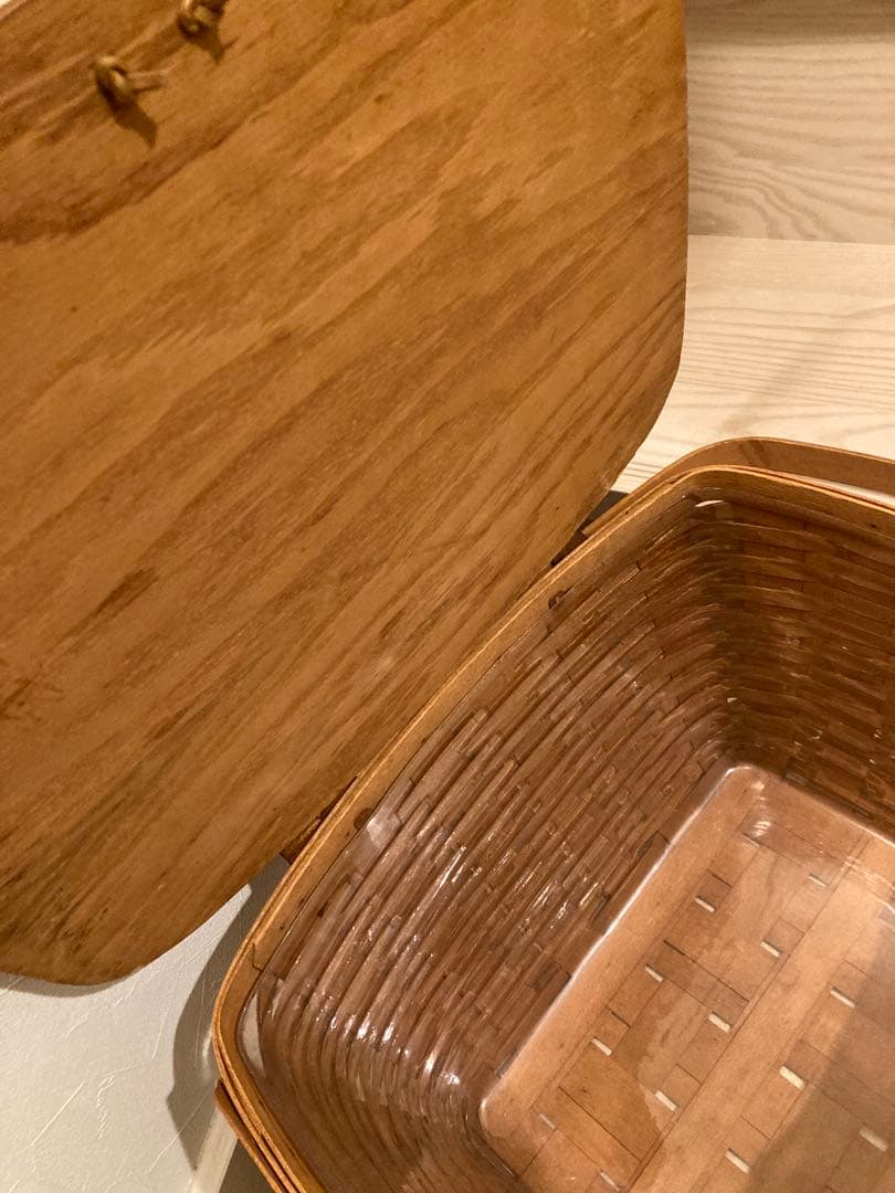 Longaberger ロンガバーガー ピクニックバスケット カゴ