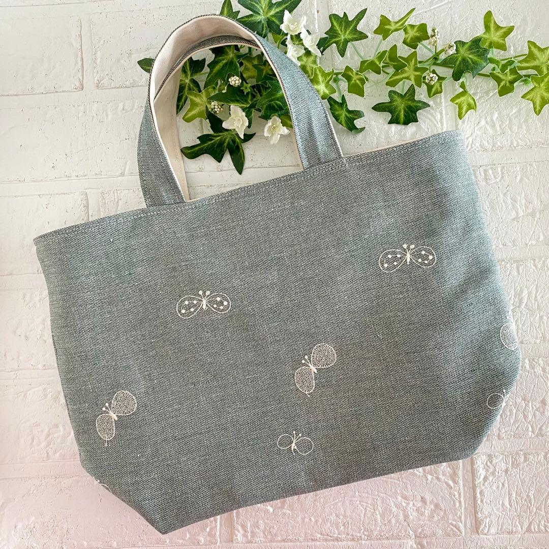 ミナペルホネン　チョウチョ　Mサイズトートバッグ