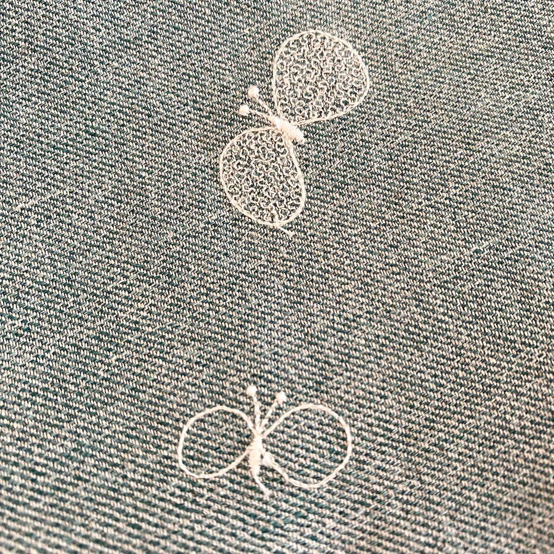 ミナペルホネン　チョウチョ　Mサイズトートバッグ