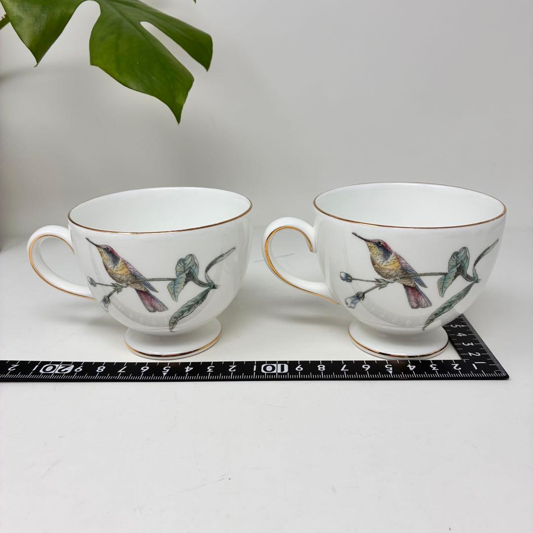 ウェッジウッド ハミングバード ハチドリ　カップ＆ソーサー２客　プレート　皿
