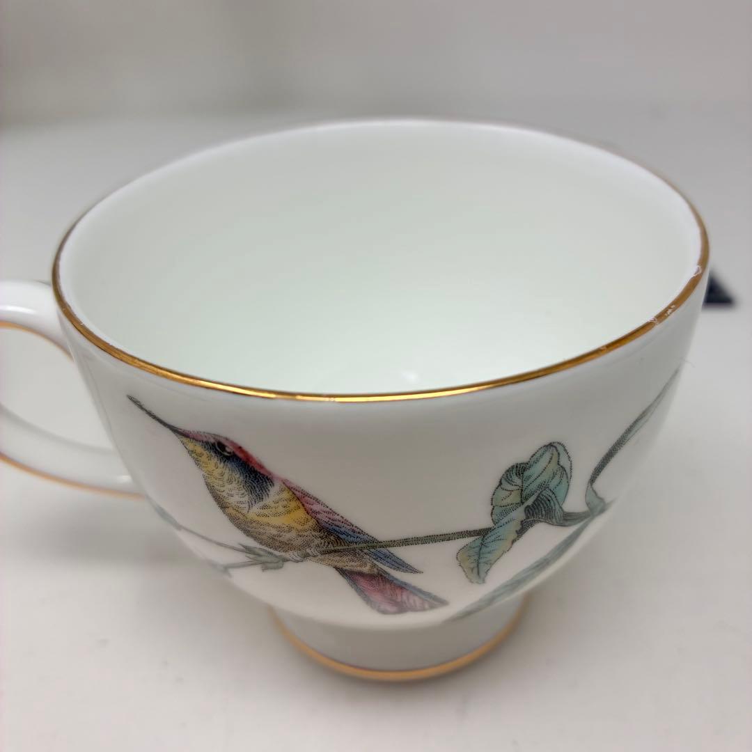 ウェッジウッド ハミングバード ハチドリ　カップ＆ソーサー２客　プレート　皿