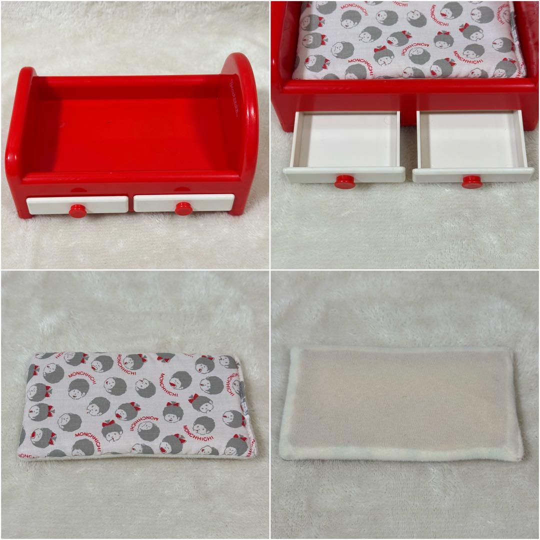 【当時物】80s モンチッチ ベビー セット MILKY WORLD ベッド付