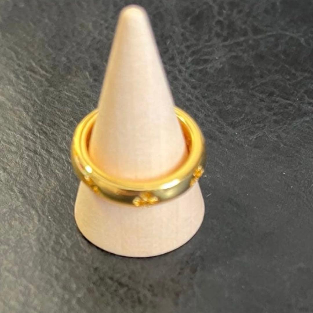 Chrom heartsクロムハーツ　22k リング　クロス